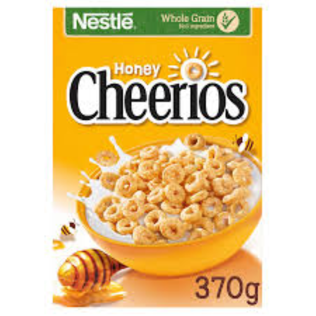 NESTLE HONEY CHEERIOS 370G